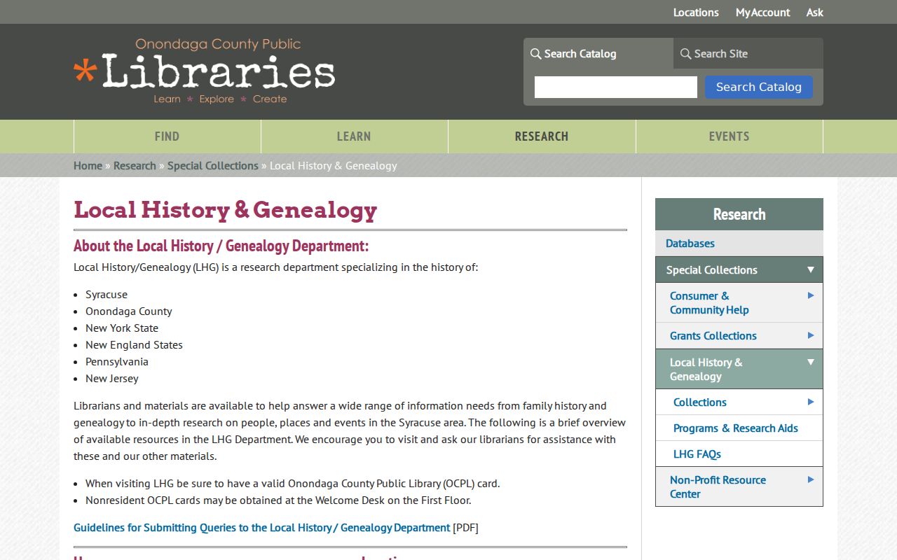 Onondaga city directory research at OCPL Local History and Genealogy